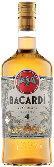 Bacardi Cuatro Anejo 750ML | Thirst Beverage Marketplace