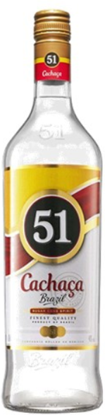 Cachaca 51 Cachaca 1L | Thirst Beverage Marketplace