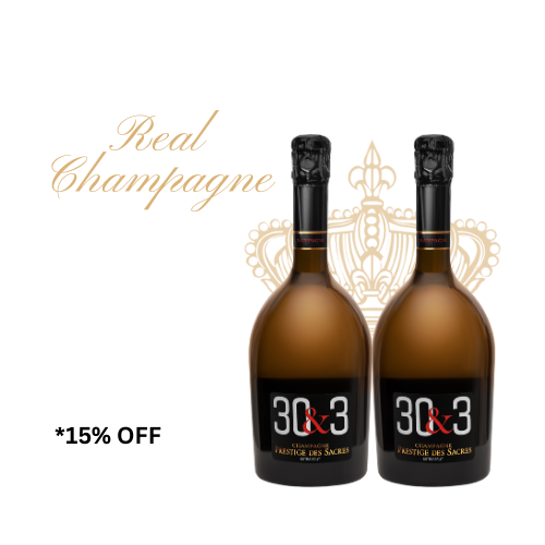 Champagne Prestige Des Sacres Cuvee 30&3 750ML 2 Pack | Thirst Beverage Marketplace