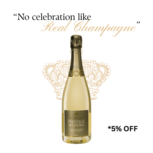 Champagne Prestige Des Sacres Cuvee Blanc de Blancs 750ML | Thirst Beverage Marketplace