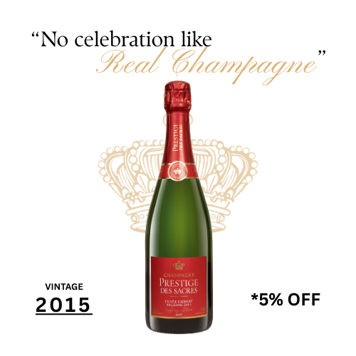 Champagne Prestige Des Sacres Cuvee Grenat 2015 750ML | Thirst Beverage Marketplace