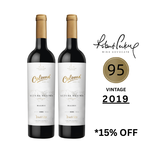 Colome Altura Maxima Malbec 2019 750ML 2 Pack | Thirst Beverage Marketplace