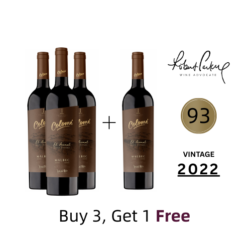 Colome El Arenal Single Vineyard Malbec 2022 750ML 4 Pack | Thirst Beverage Marketplace
