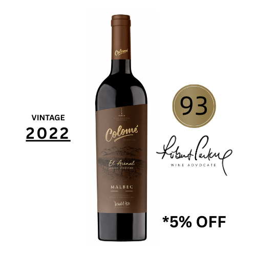Colome El Arenal Single Vineyard Malbec 2022 750ML | Thirst Beverage Marketplace