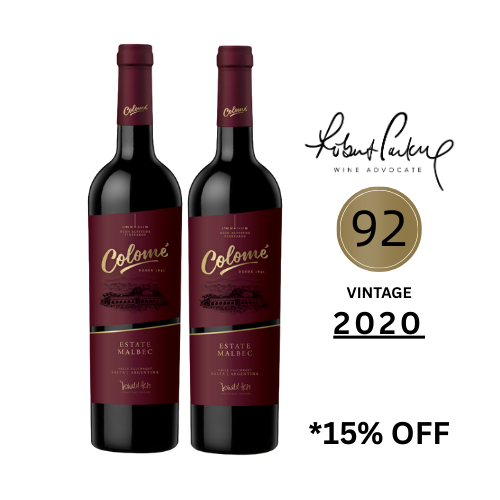 Colome Estate Malbec 2020 750ML 2 Pack | Thirst Beverage Marketplace