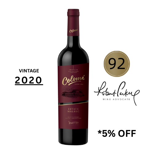 Colome Estate Malbec 2020 750ML | Thirst Beverage Marketplace