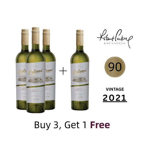 Colome Torrontes 2021 750ML 4 Pack | Thirst Beverage Marketplace