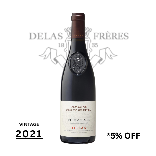 Delas Domaine des Tourettes Hermitage 2021 750ML | Thirst Beverage Marketplace