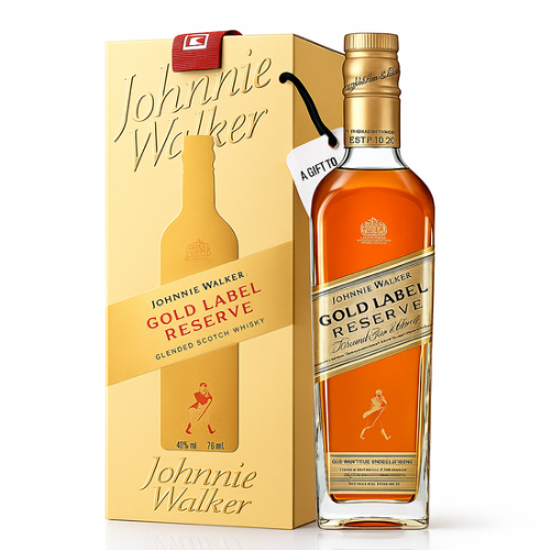 Johnnie Walker Gold Label Reserve 750ml Gift Set   | Thirst Beverage Marketplace