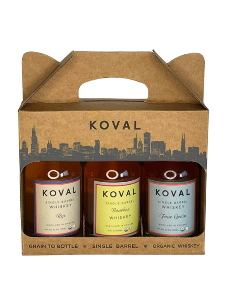 Koval Gift 200ML 3 Pack (Bourbon, Four Grain, Rye) | Thirst Beverage Marketplace