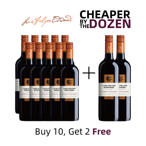 Luis Felipe Edwards Cabernet Sauvignon 750ML 12 Pack | Thirst Beverage Marketplace