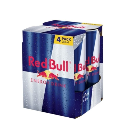 Red Bull Energy Drink 250ML 4 Pack (Can) | Thirst Beverage Marketplace