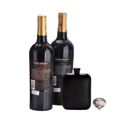 Robert Mondavi Private Selection SBA Rum Barrel Merlot & Rye Red Blend 750ML Bundle with Free Wine Flask thumbnail 5 | Thirst Beverage Marketplace