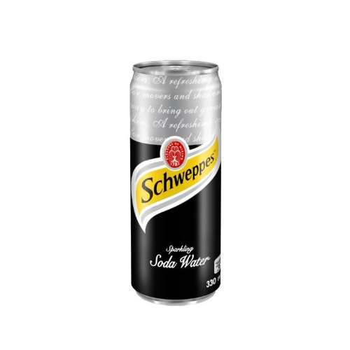 Schweppes Soda Water 325ML (Can) | Thirst Beverage Marketplace