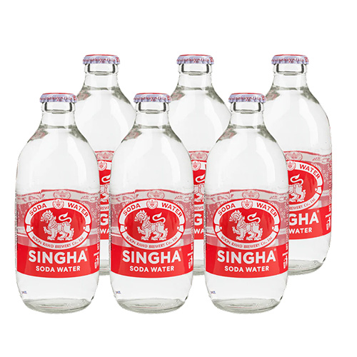Singha Soda Water 325ML 6 Pack (Bottle) thumbnail 2 | Thirst Beverage Marketplace