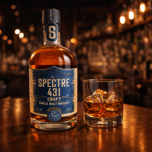 Spectre 431 Craft Single Malt Whiskey thumbnail 2 | Thirst Beverage Marketplace