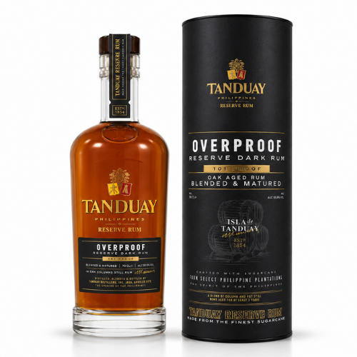 Tanduay Reserve Overproof Dark Rum 750ML | Thirst Beverage Marketplace
