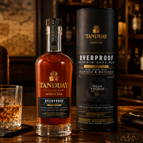 Tanduay Reserve Overproof Dark Rum 750ML thumbnail 2 | Thirst Beverage Marketplace