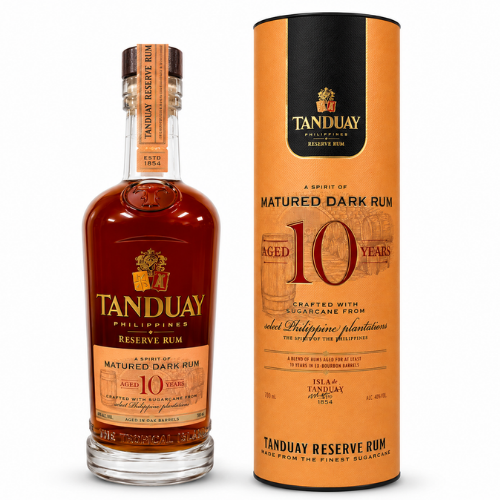 Tanduay Reserve Rum 10 Years 750ML | Thirst Beverage Marketplace