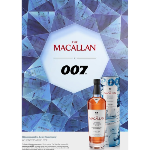 The Macallan Diamonds Are Forever 55th Anniversary Release Single Malt Scotch Whisky thumbnail 3 | Thirst Beverage Marketplace
