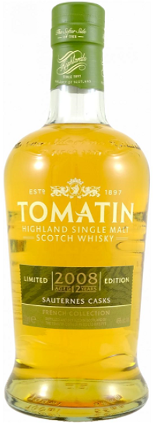 Tomatin French Collection Edition 2 of 4 - The Sauternes Cask 700ML | Thirst Beverage Marketplace