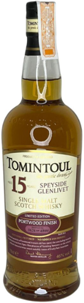 Tomintoul 15 Years Old Port Wood Finish 700ML | Thirst Beverage Marketplace